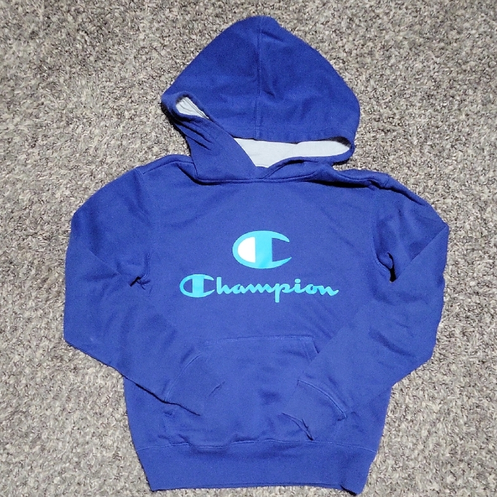 Champion Kids Royal Blue Hoodie